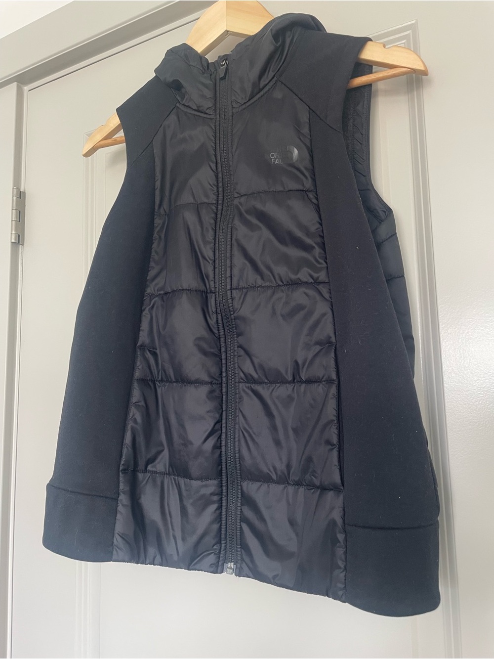 The North Face Black Quilted Vest